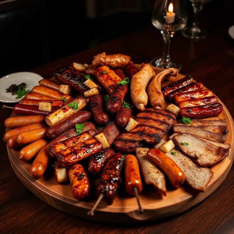 Mixed meat platter